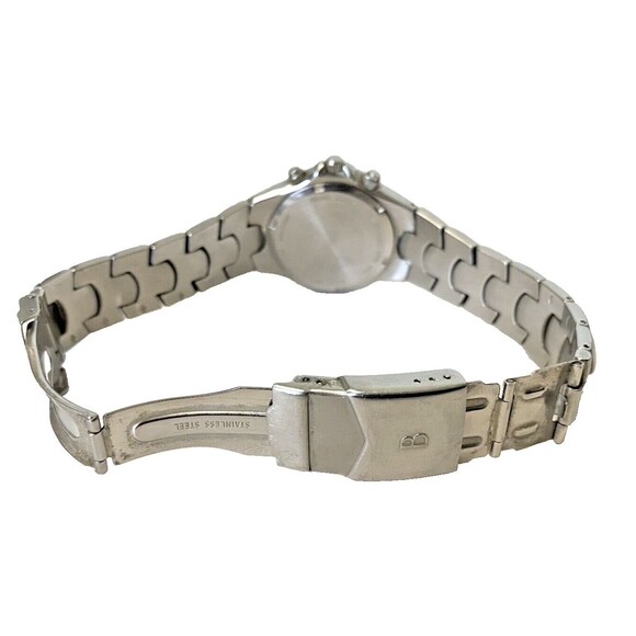 Vintage Men's BULOVA "Marine Star" Blue Face Chronograph Watch  New Battery - Picture 8 of 9